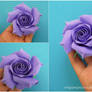 Purple Origami Rose