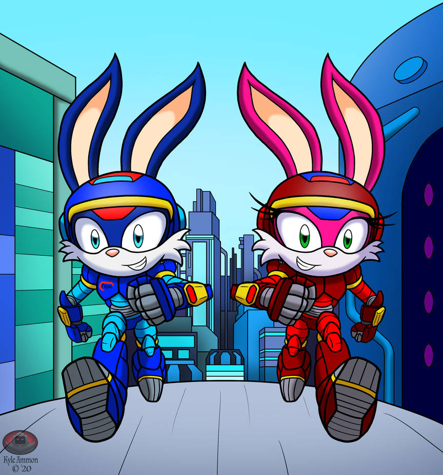 Rabbits To The Rescue (Moon Phantom) by MadmanRB on DeviantArt