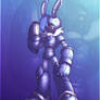 Ralph Bunny Early Archie Sonic design by Dumbilla Robo