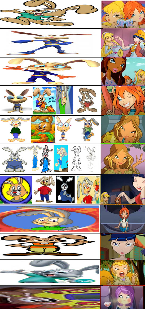 Hopsalot Rabbit Jumpstart Hopsalot Ranked By Winx by 13-digital on DeviantArt