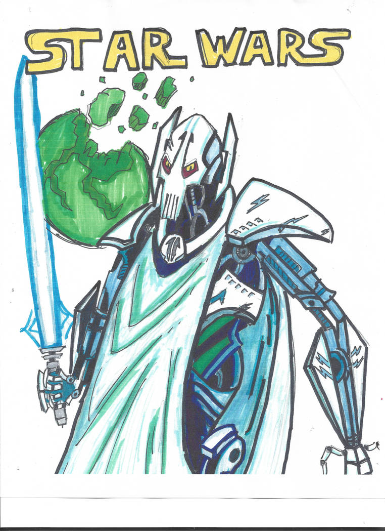 General Grievous by nekron3043 on DeviantArt