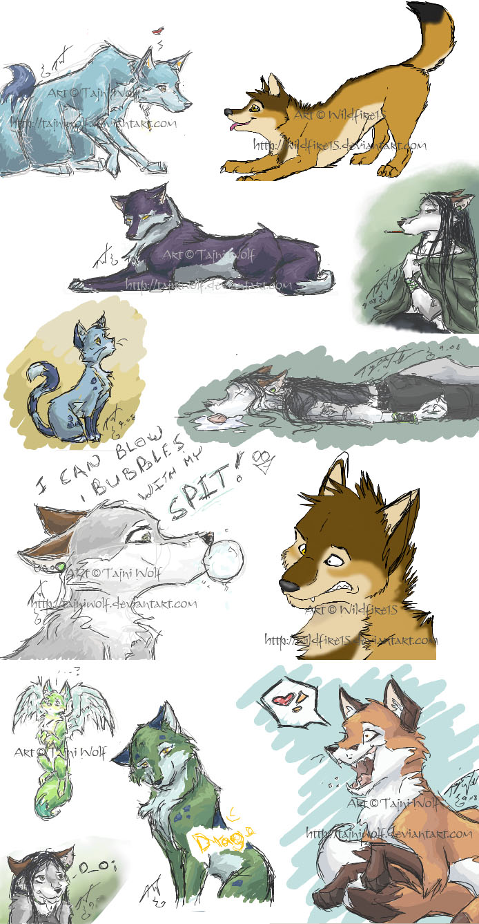 iscribble critter compilation