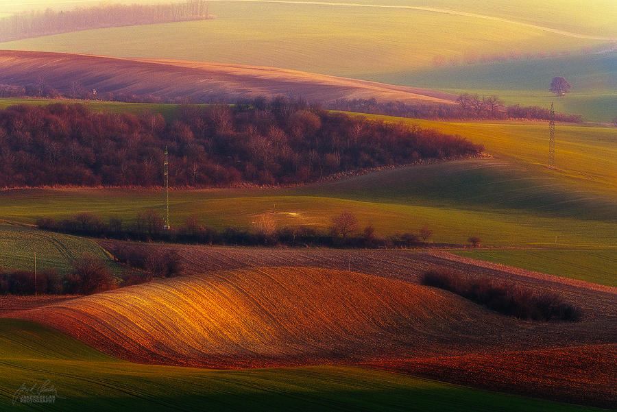 -Late evening in Moravia- by Janek-Sedlar