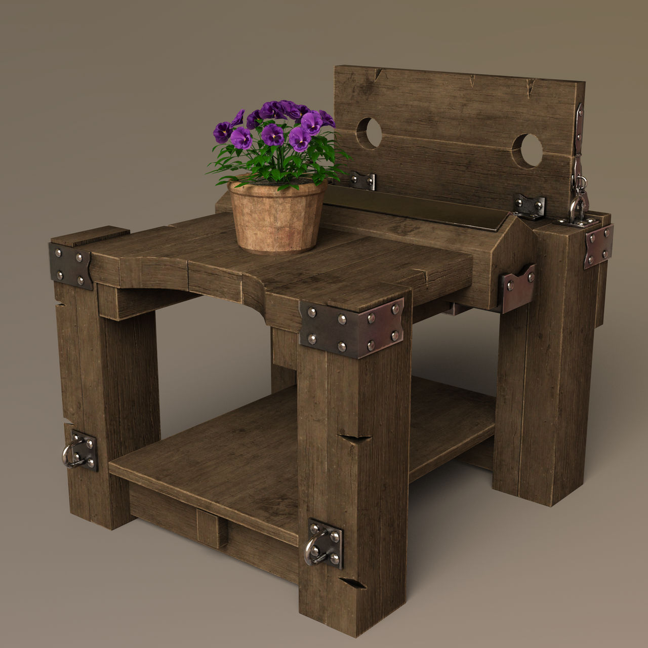 Store Prop Table Prop - Fashionable Display Table (FREE) by SquarePeg3D on DeviantArt