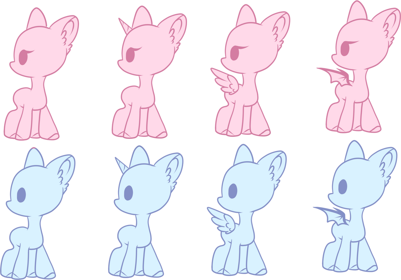 Ftu Mlp Teeny Base by AlumiousAdopts on DeviantArt