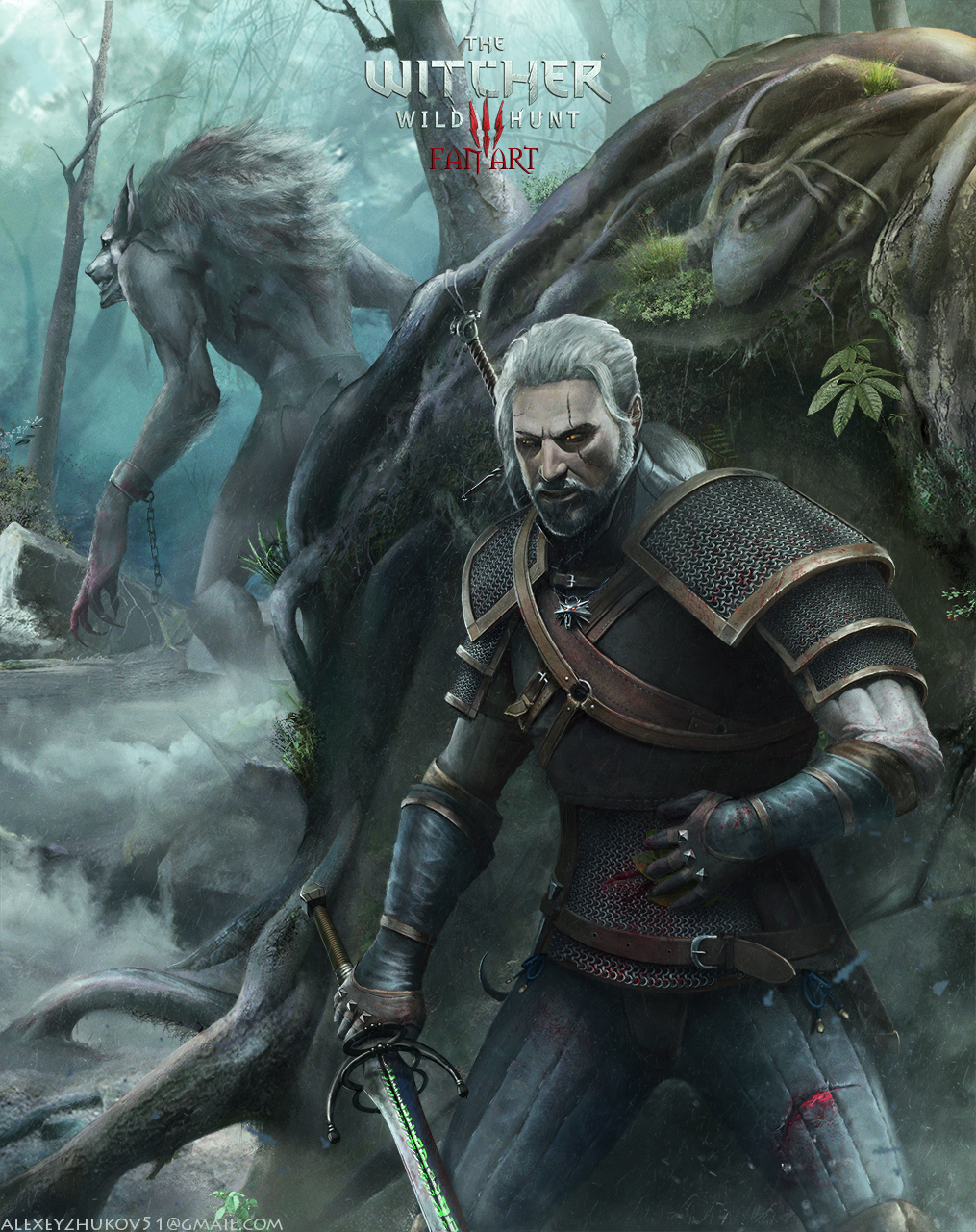 Witcher 3 fan art