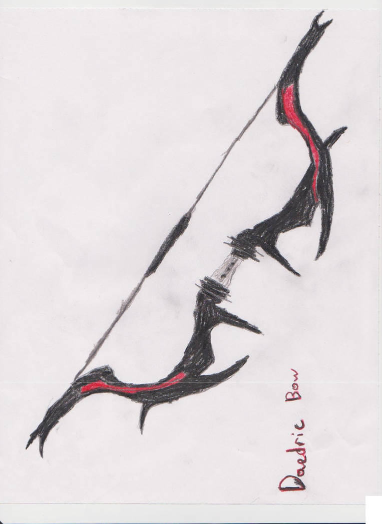 Daedric Bow By Jan3312 On DeviantArt