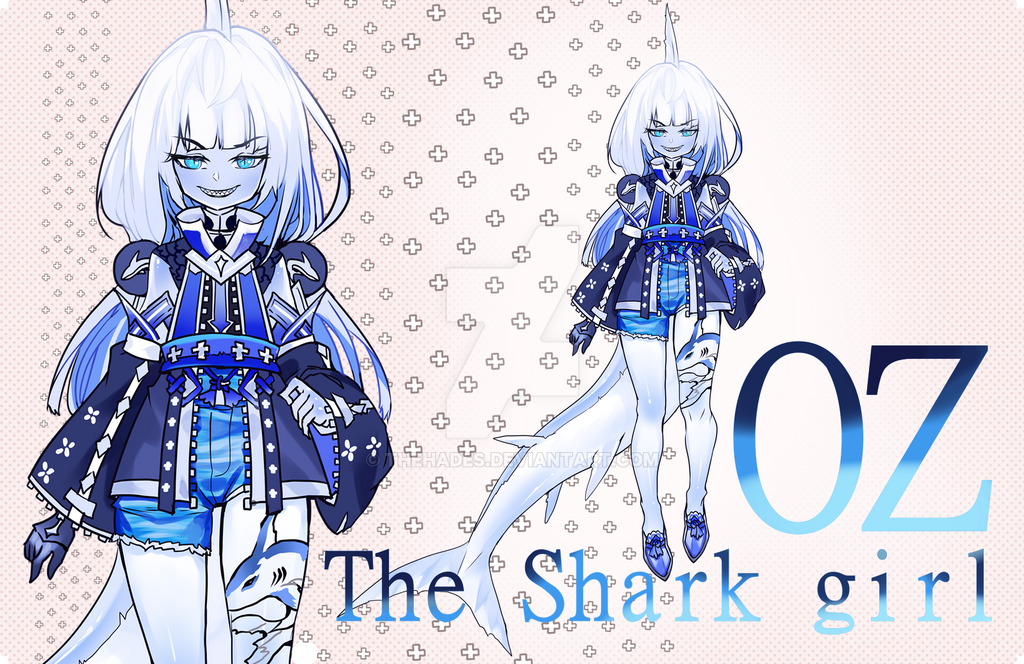 Shark Girl SET PRICE OPEN By Thehades On DeviantArt shark-girl-set-price-open-by-thehades-on-deviantart