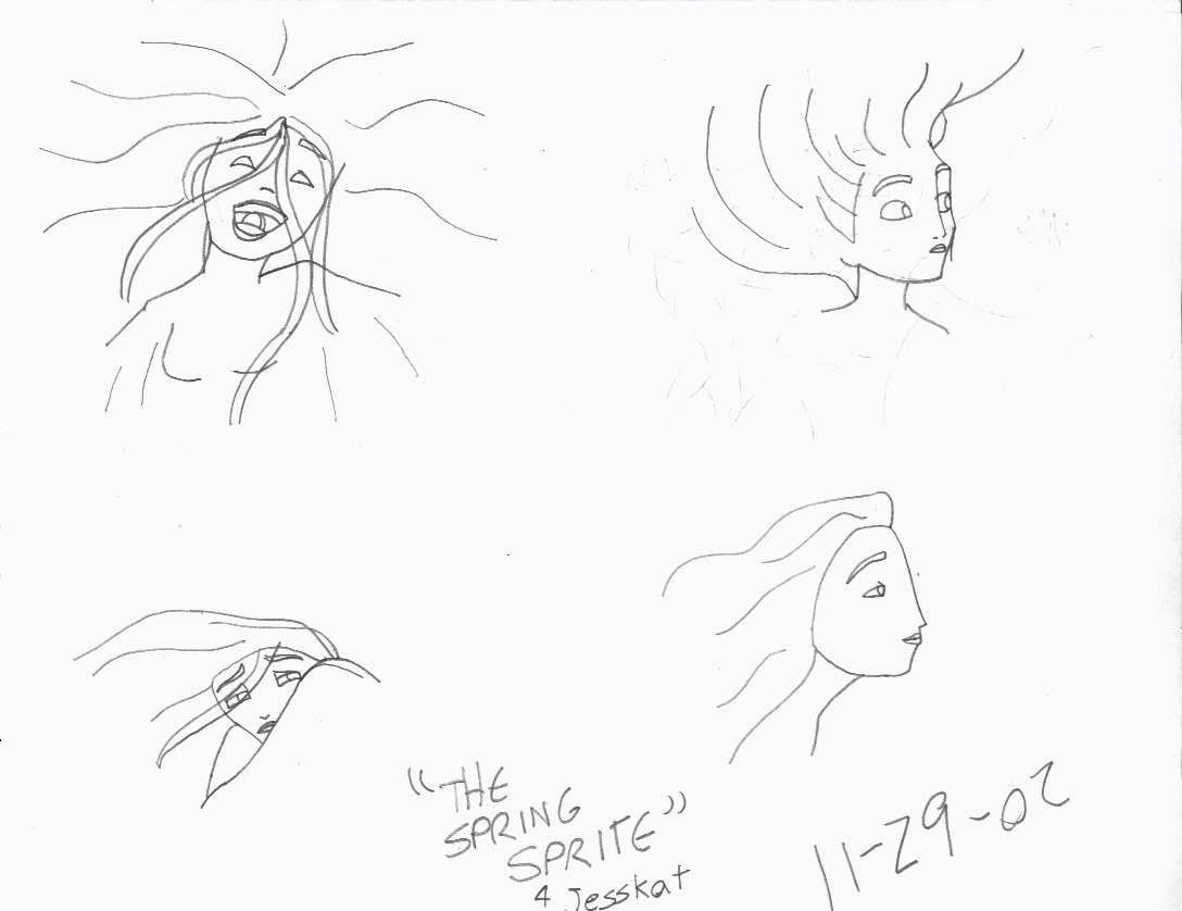 Some Spring Sprite sketches by scoots on DeviantArt