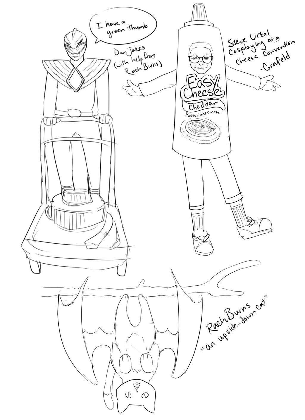 Stupid Doodles - The result of my Livestream 5-15 by InsomniaDoodles
