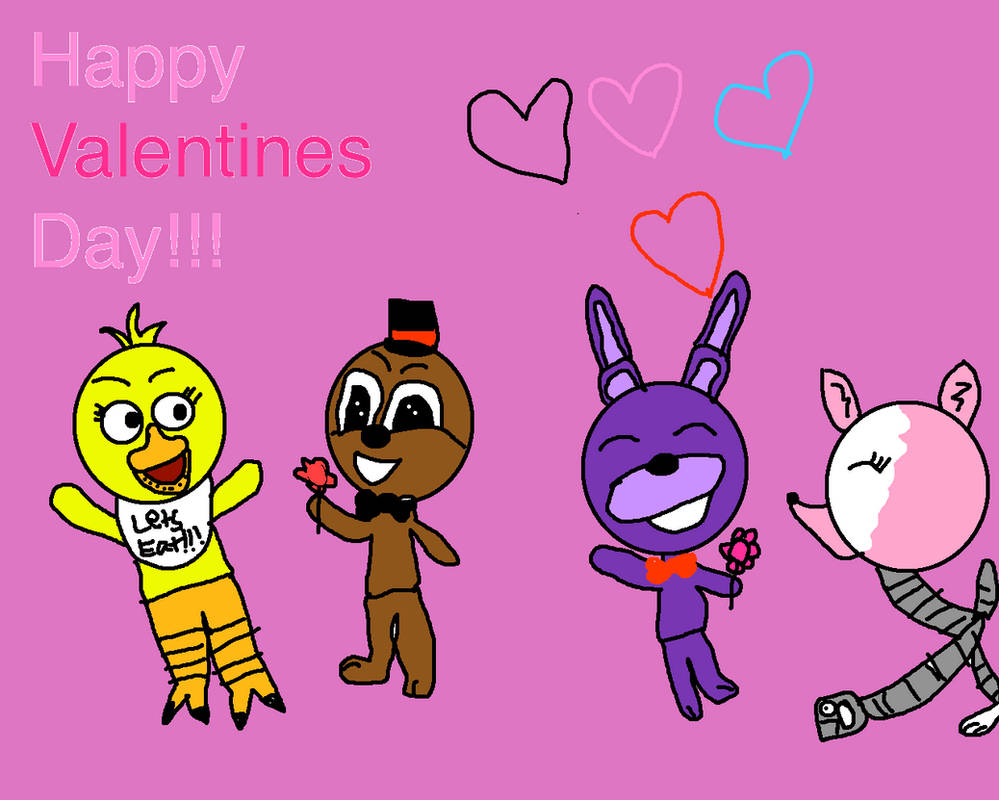 Happy Valentines Day!!! by FNAF-LOL on DeviantArt