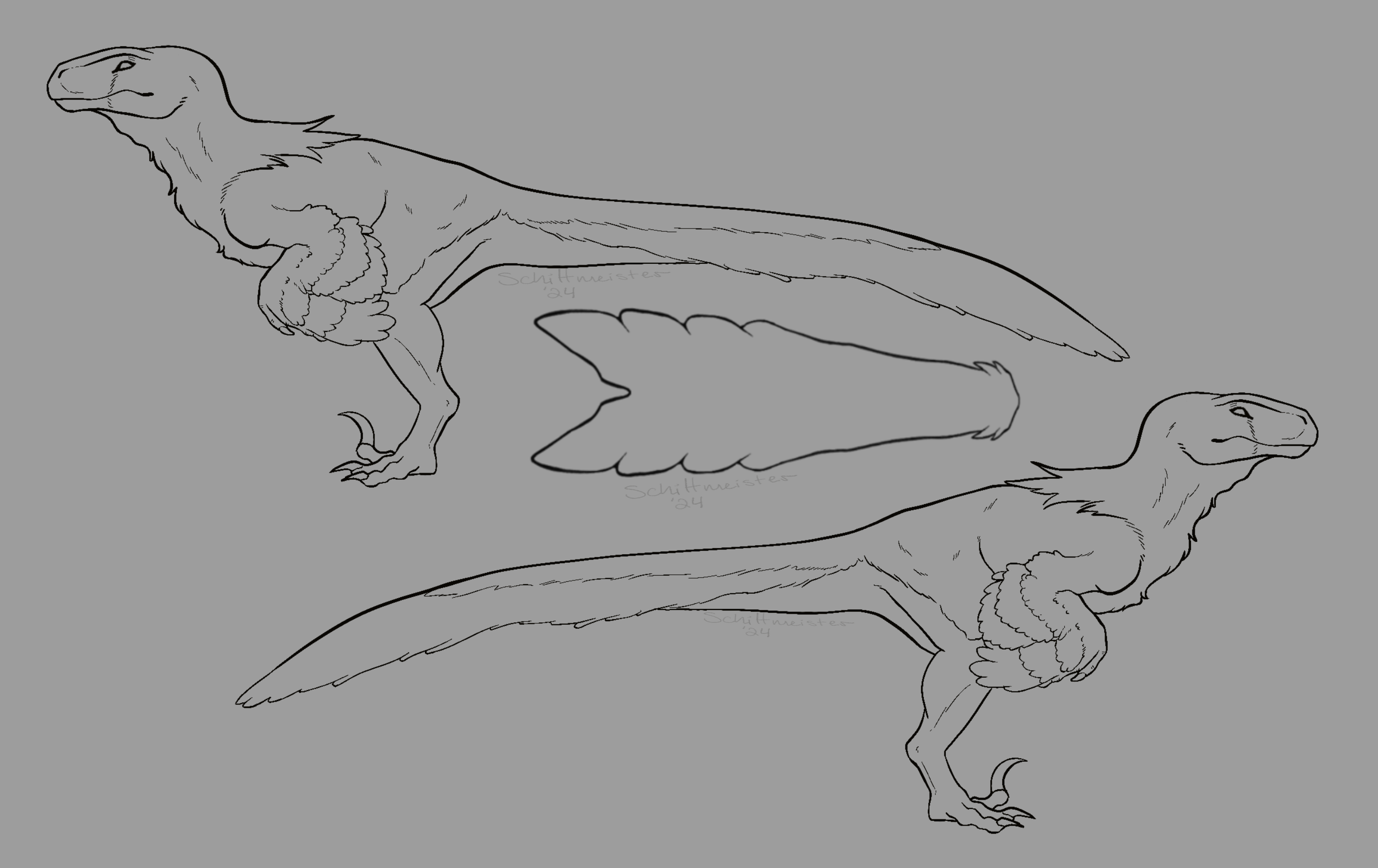 Utah Raptor Body Base F2U Utahraptor Base by schittmeister on DeviantArt