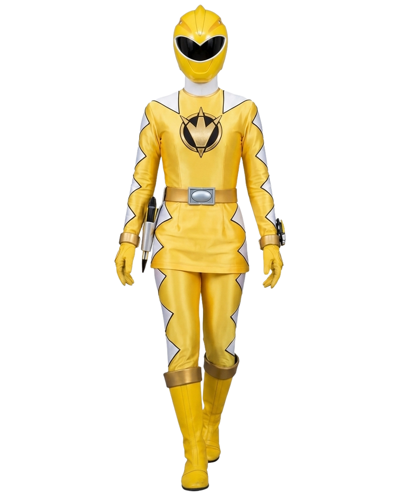 Dino Thunder Yellow Ranger by Kenneth200222 on DeviantArt