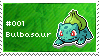 Bulbasaur Stamp