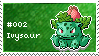 Ivysaur Stamp