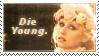 Ke$ha - Die Young Stamp by lightpurge