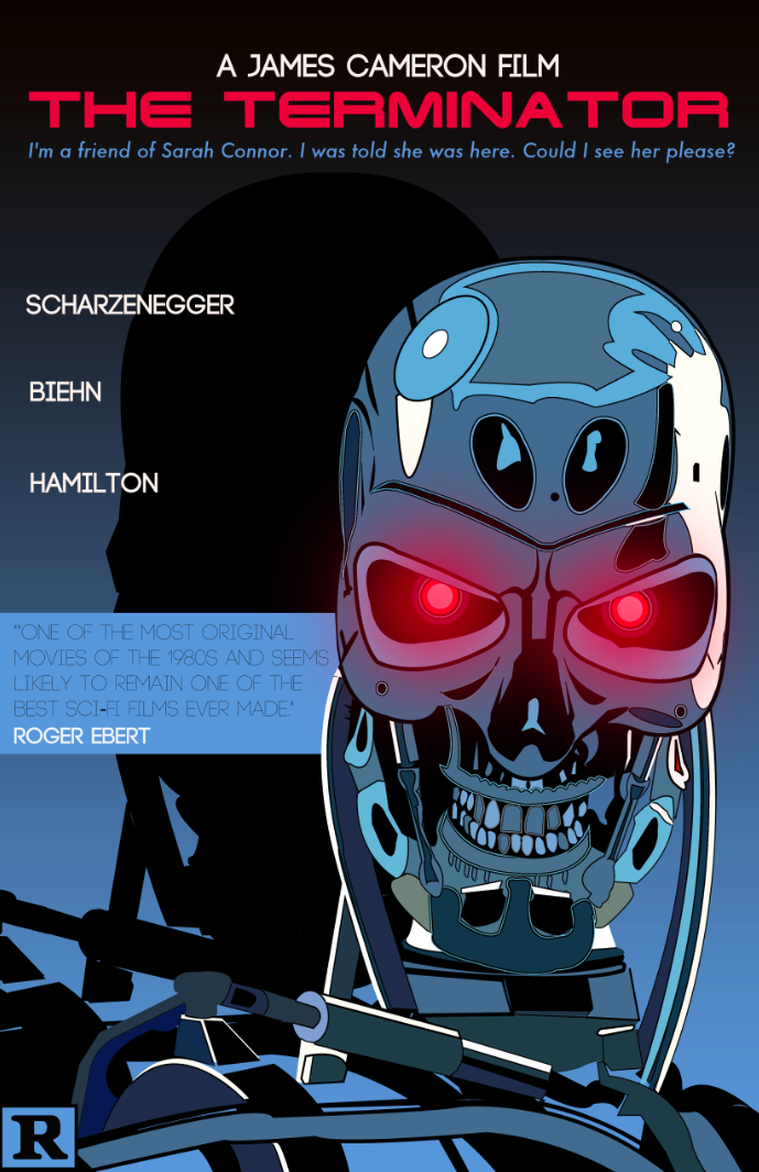 Terminator Fan Terminator Fan Poster by nps4474 on DeviantArt
