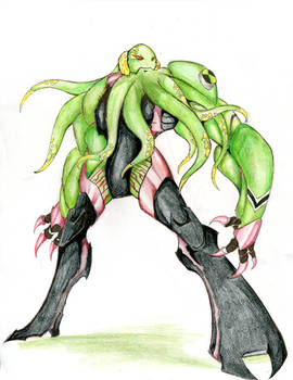 Ben 10 - Wrathsquid - new alien