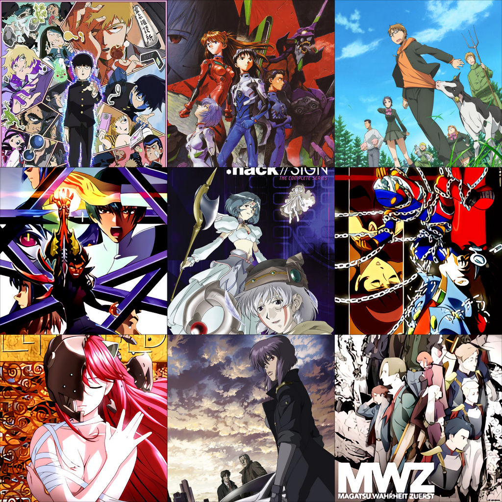 My Favorite anime 3x3 by EriksBlue on DeviantArt