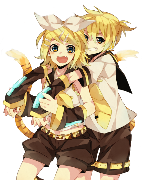 Kagamine Rin and Len Render