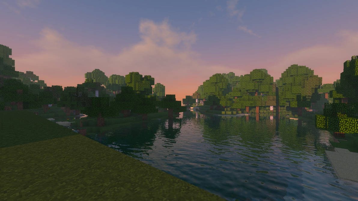 a beautiful scene from minecraft by ToyFerdi on DeviantArt