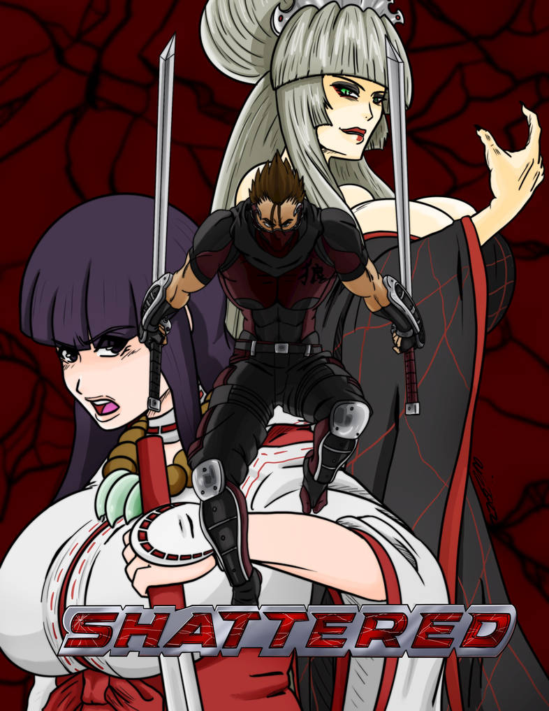 Characters Shattering Shattered Poster by Reach008 on DeviantArt