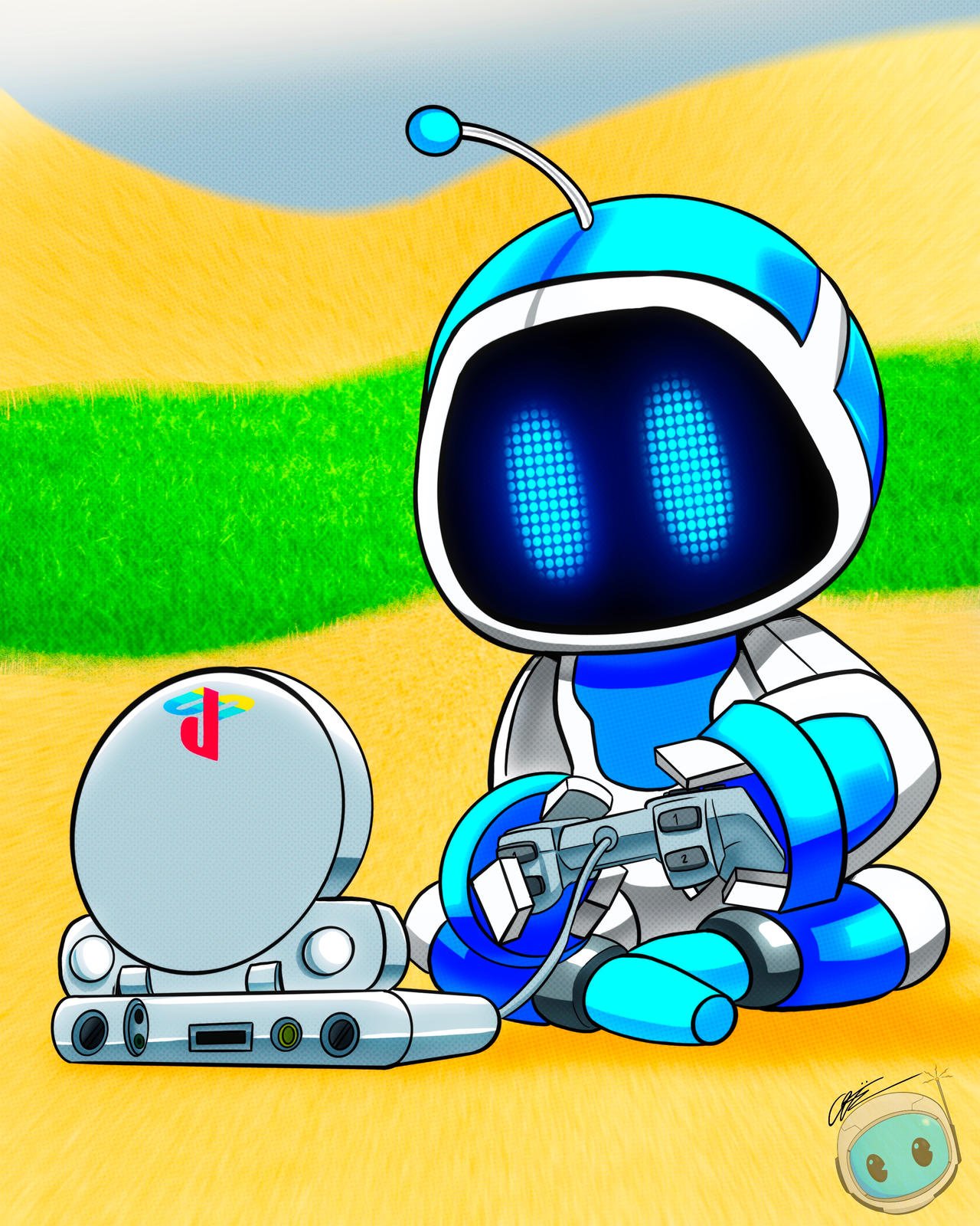 Astro Bot by Reach008 on DeviantArt