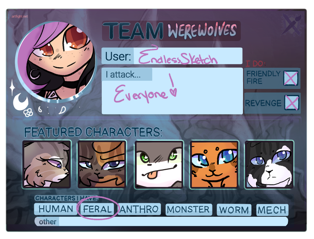 Art Fight 2023 by EndlessSketch on DeviantArt Art Fight 2023 by EndlessSketch on DeviantArt