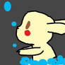 pikachu takes a bath