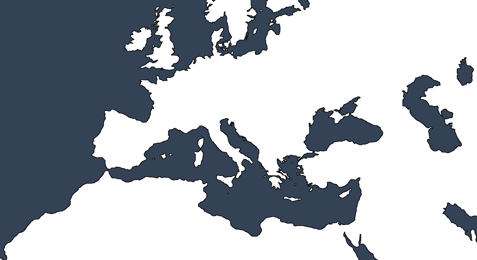 Map of Europe and North Africa by Marauder-M on DeviantArt