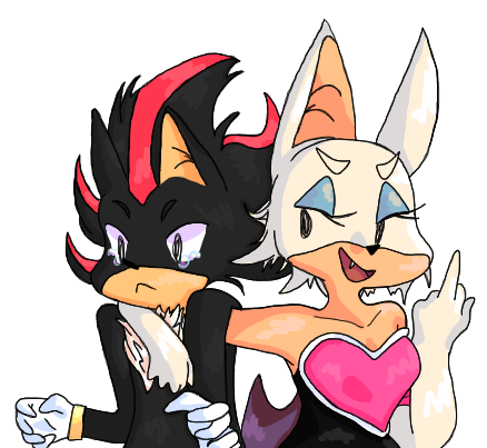 shadow the edgehog and The Hot One