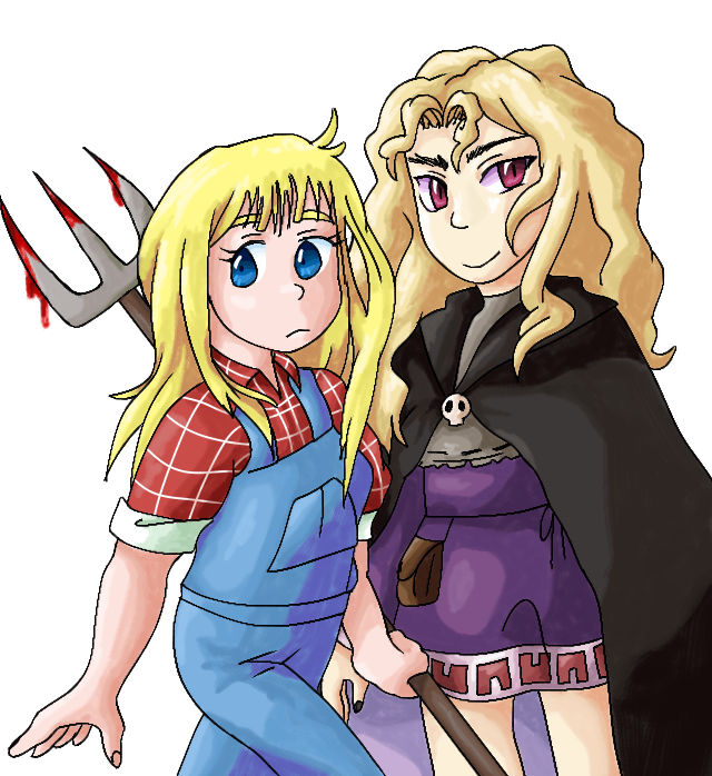harvest moon - claire and the witch