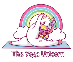 Yoga Unicorn by cobe-raikyo