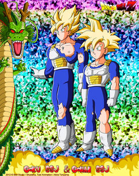 DBCU Goku SSJ and Gohan SSJ