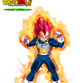 Vegeta God Red Film DBS Broly V2