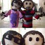 Bret and Jemaine Puppets