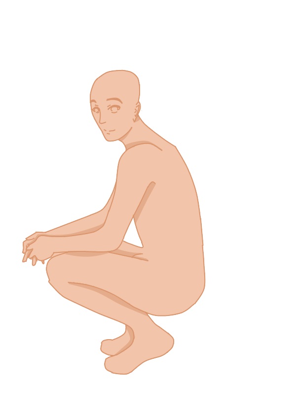 Featured image of post Sitting Anime Boy Body Base Pose sitting on boy girl