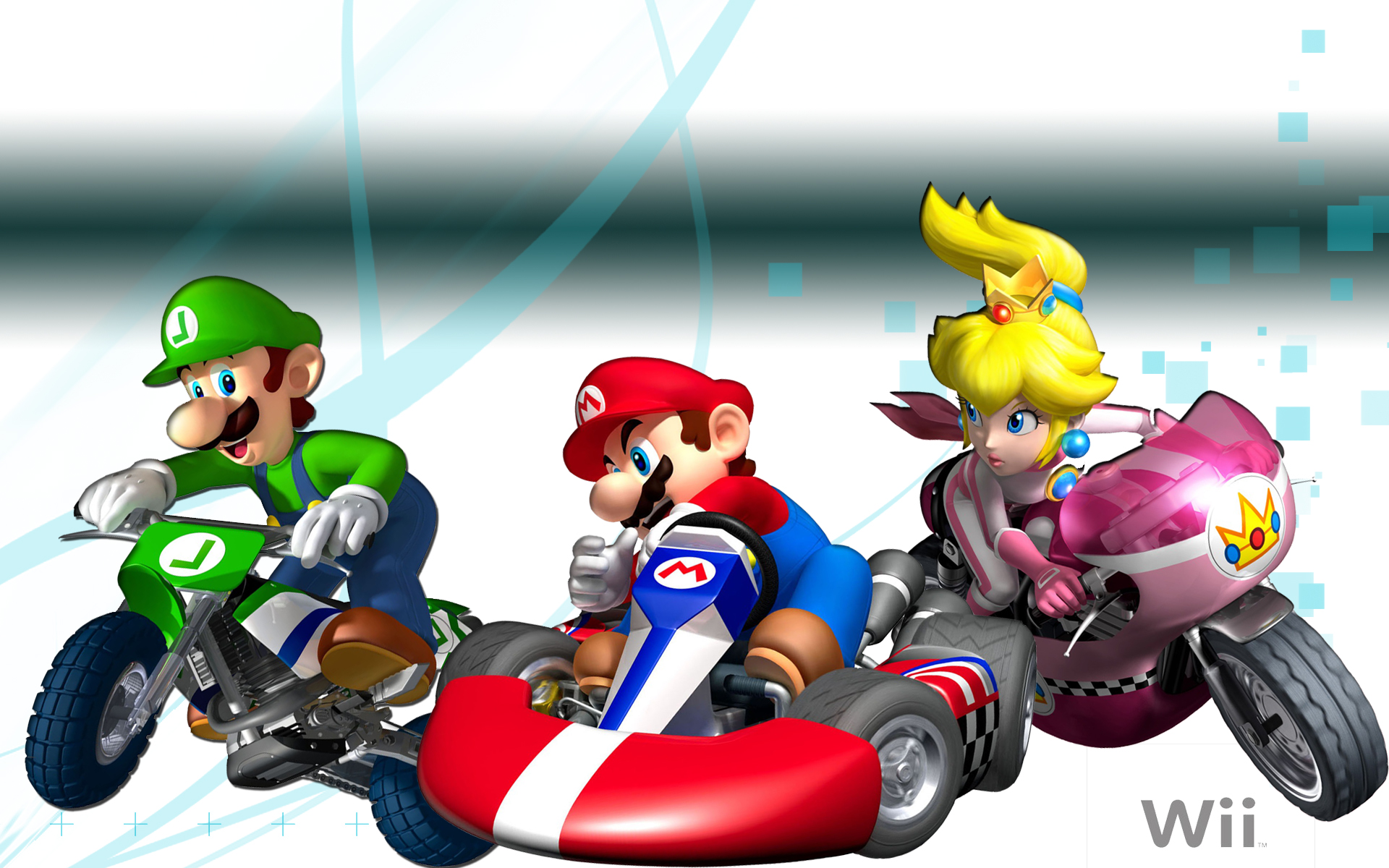 MARIO KART WII WALLPAPER