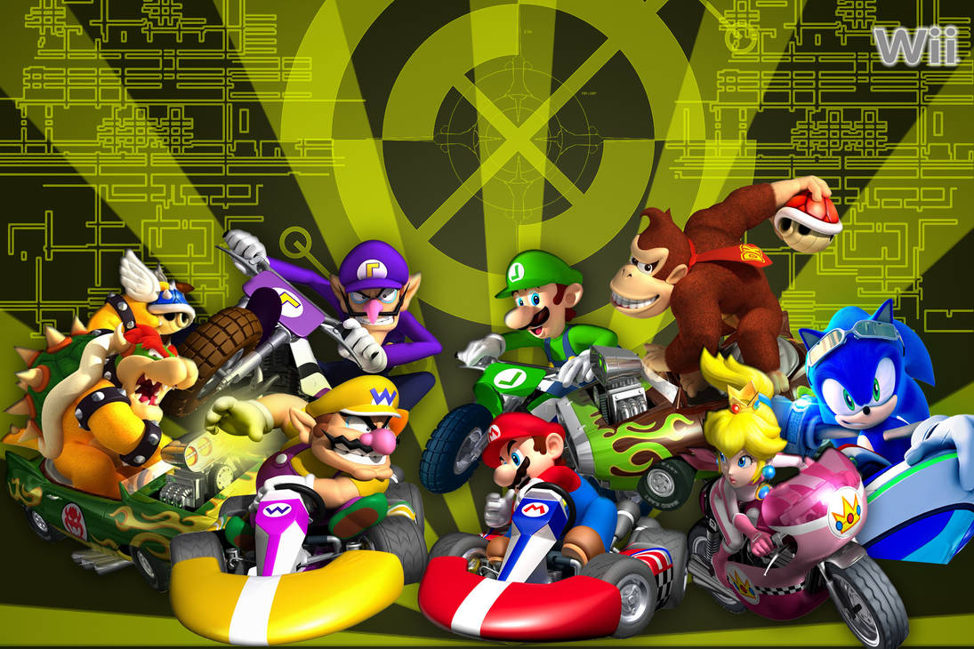 Mario Kart Wii pt. 2 Wallpaper by linkintek06