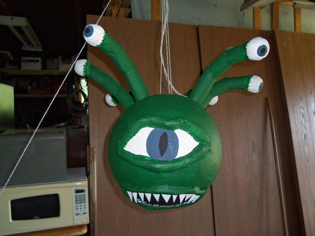 Sentient Pinata Beholder Pinata by CreatorofCoolShit on DeviantArt