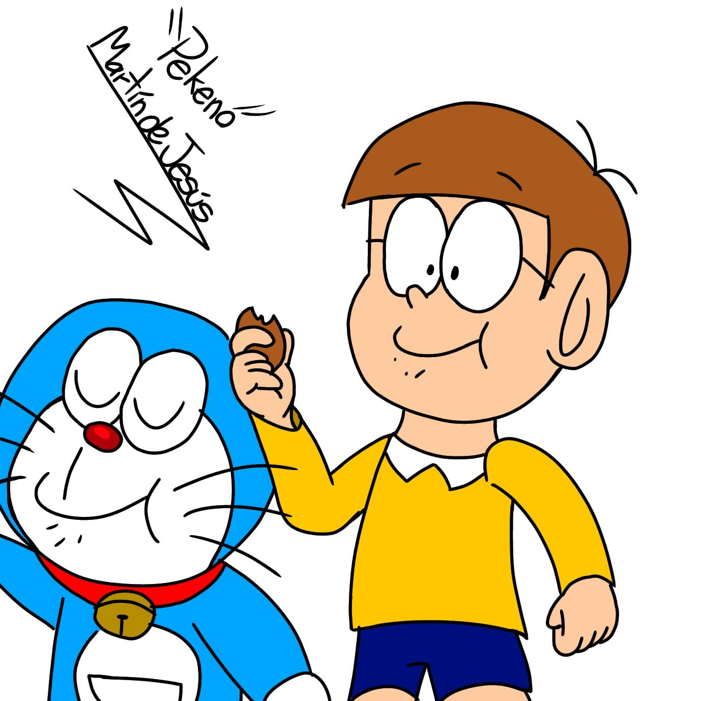 Doraemon y Nobita by PekenoStudios on DeviantArt