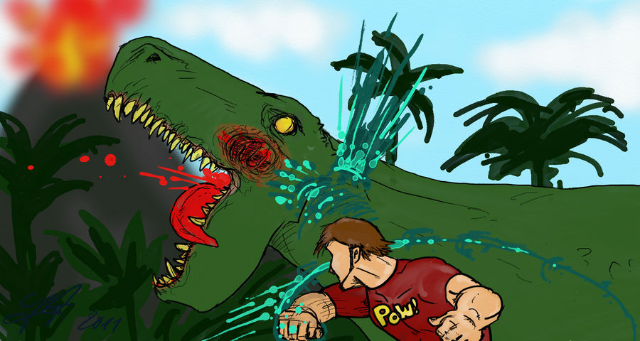 POW Dinosaur Punch