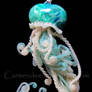 Aqua Jellyfish necklace