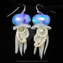 mini jellyfish earrings