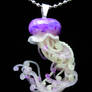 Lavender Jellyfish Pendant