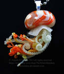 mini jellyfish pendant by carmendee