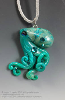 Teal octopus