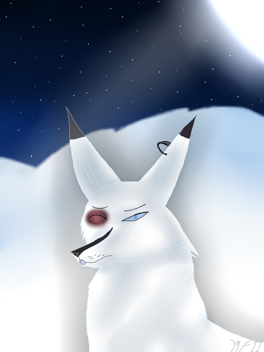 Lunar snow