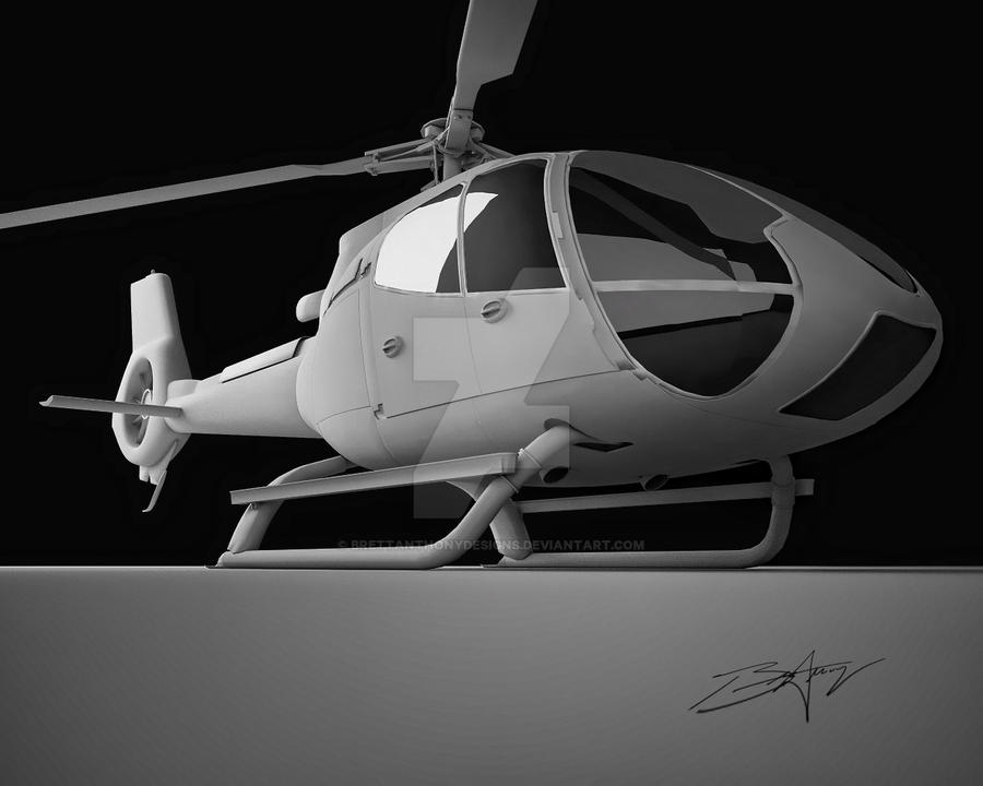Ec130 Structure EC 130 Model Front by BrettAnthonyDesigns on DeviantArt
