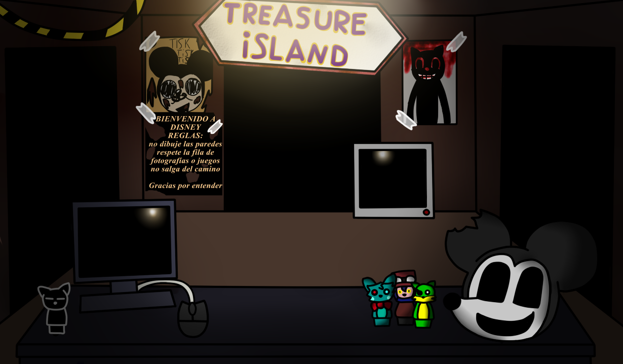 Five Nights At Treasure Island by AnArt1996 on DeviantArt